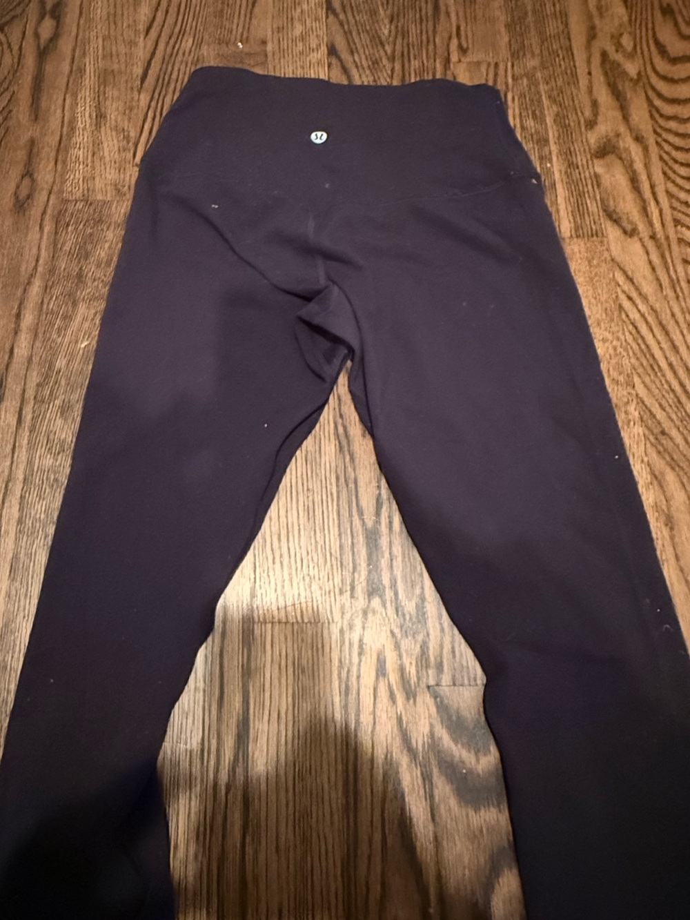 Lululemon Black Leggings Size 6 25” Inseam
